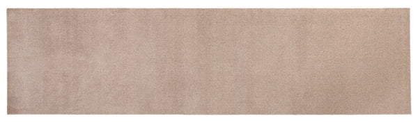 FLOOR MAT 67 x 250 CM - UNI COLOR IVORY