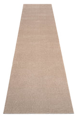 FLOOR MAT 67 x 250 CM - UNI COLOR IVORY
