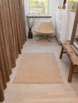 FLOOR MAT 90 x 130 cm - UNI COLOR IVORY