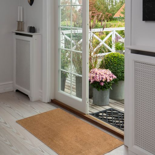 FLOOR MAT 67 x 120 cm - UNI COLOr DIJON